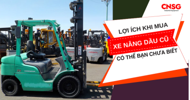 5 Lợi ích khi mua xe nâng dầu cũ có thể bạn chưa biết