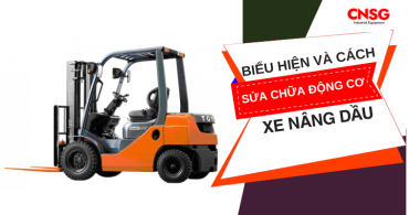 Biểu hiện và cách sửa chữa động cơ xe nâng dầu