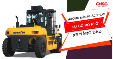 Hướng dẫn khắc phục sự cố rò rỉ ở xe nâng dầu