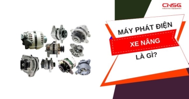 Máy phát điện xe nâng - 4 thông tin quan trọng cần biết