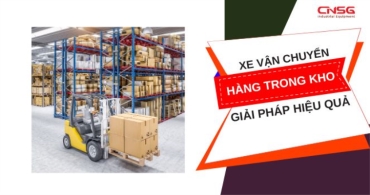 Xe vận chuyển hàng trong kho - giải pháp chuyên nghiệp