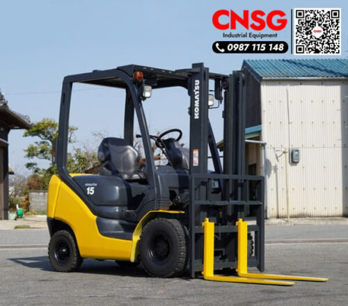 Xe nang dau cu 1.5T Komatsu FD15