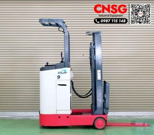 Xe nang dien dung lai 1 tan Nichiyu FBR9-H75-300