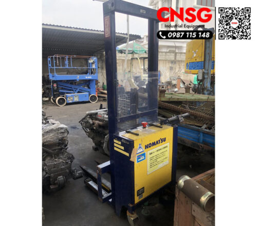 xe nang dien cu dung lai 500kg komatsu