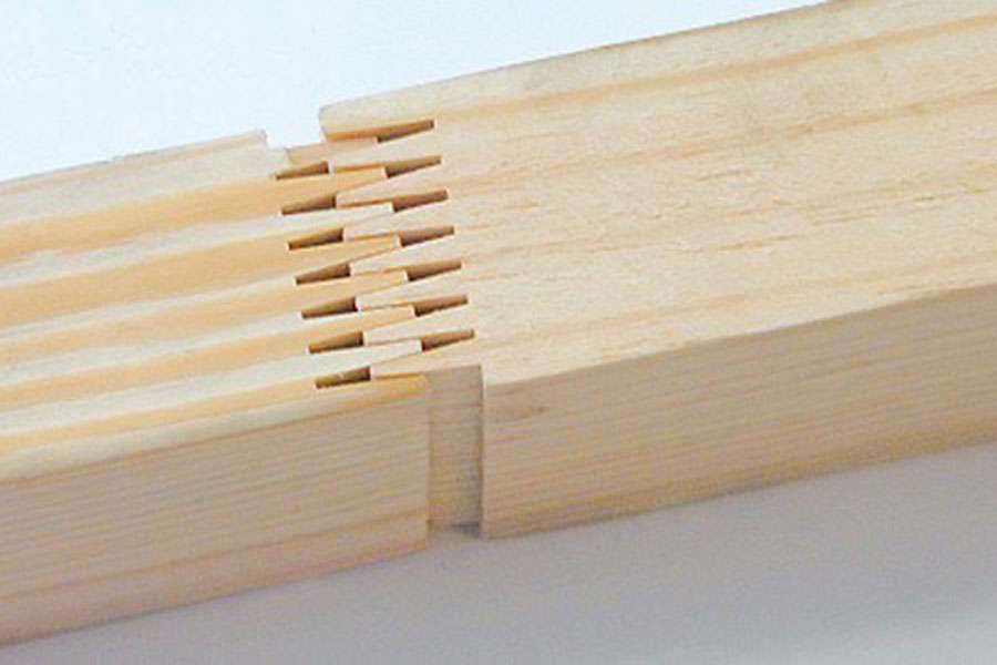 Gỗ ghép thanh khi sản xuất gỗ ghép