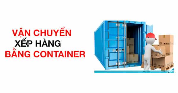 Vận chuyển xếp hàng bằng container