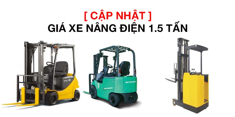 Xe nâng điện 1.5 tấn