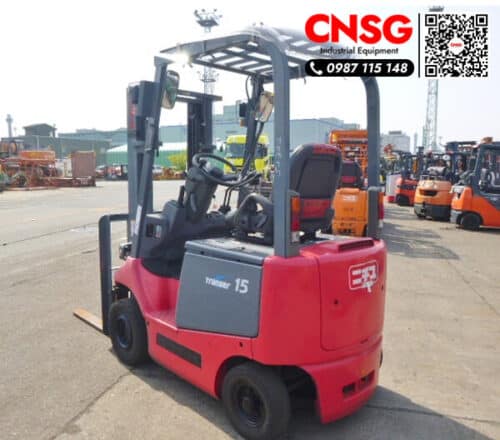 Ắc quy xe nâng điện ngồi lái Nichiyu FB15P-75-300 .