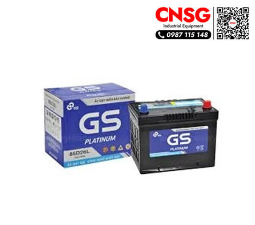 Ắc quy khô xe nâng 12V 75Ah GS 85D26LR